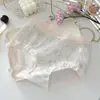 Calcinha de Renda com Tela, Estampa Fofa e Doce de Menina, Respirável e Confortável para o Verão, Sexy com Cobertura no Bumbum para Meninas