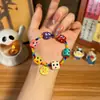 Pulseira de Imitação de Jade Hetian Natural Transfronteiriça, Novo Estilo Pulseiras Trançadas para Casal, Presente Dourado Feminino, Design de Prata de Nicho Atacado
