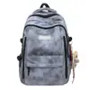 Mochila Nueva Casual Transfronteriza de Gran Capacidad Ligera, Mismo Estilo Outdoor Impermeable de Nylon para Estudiantes Hombres y Mujeres