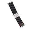 Adecuado para Apple S11 Watch con Correa Tejida de Nailon con Textura Rayada y Hebilla de Paracaídas Iwatch10Se9