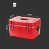 Caja de Acero Inoxidable para Conservar el Frío y Aislamiento Térmico Juego de 4 Piezas Calentador de Comida Contenedor de Almacenamiento Térmico