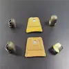 Dedal Grueso de Metal Vintage para Dedos para Uso en Casa, Presionador de Agujas, Enhebrador de Agujas de Coser a Mano, Herramientas de Costura en Caja de Hierro