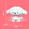 Compatível com Blocos de Construção de Micropartículas Lewei Figuras de Desenho Animado Quebra-Cabeça Educativo Montagem Brinquedos Infantis Barraca Enfeites de Pendurar Presente Venda por Atacado
