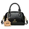 Bolso de Bolos de Mano Moderno para Mujer 2024 Invierno Nuevo Retro Nicho Moderno Bolso de Hombro Único Bolso Mensajero de Alta Gama