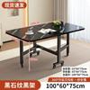 Atacado Atacado Mesa de Jantar Dobrável Mesa Dobrável Doméstica Mesa de Jantar para Apartamento Pequeno Mesa Dobrável Removível e Extensível Longa