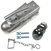 Conector de capa de reboque tampa da cabeça da bola de reboque tampa de cobertura acessórios de modificação de RV iate pino anti-perda