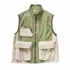 Roupa de Montanha para Uso ao Ar Livre! Novos Modelos de Primavera e Outono para Homens e Mulheres, Colete Casual Funcional Leve para Trabalho, Colete com Gola Alta, Jaqueta Curta sem Mangas