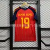 Mais Vendidos Copa do Mundo 26-27 Espanha França Brasil Argentina Inglaterra Camisas de Futebol Casa e Fora Manga Curta
