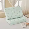 Funda de almohada de algodón puro de dibujos animados, funda de almohada para niños de jardín de infantes Clase A, funda de almohada protectora para el cuello de estudiante 100% algodón, funda de almohada para todas las estaciones