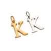 Colgante de Letra Cortada de Acero Inoxidable Nuevo Transfronterizo Joyería Pulida a Espejo Accesorio DIY Galvanoplastia al Vacío