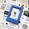 Porta-Retrato Magnético de 3 polegadas Adesivo para Geladeira Colorido Suporte de Exibição de Fotos Instantâneas Adesivo Criativo para Decoração de Casa
