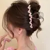 Nuevo Pinza para el Cabello de Felpa 2026 para Mujer, Pinza de Tiburón de Alta Gama para Gran Volumen de Cabello, Pinza para el Cabello Estilo Coreano, Pinza Exquisita para Niña