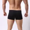 Ropa interior para hombre de seda de hielo con trompa de elefante Sexy Divertido Bulto Jj Expuesto Agarrador de Huevos Calzoncillos Separados Verano Delgado Hueco Moderno