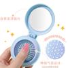 Pente de Cabelo Infantil, Pente Pequeno Dobrável Portátil Especial para Mulheres, Pente de Massagem, Pente Meridiano