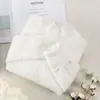 2225 Camiseta Base Gola Meia Alta Interna Lixada Feminina Outono Inverno Nova Moda Elegante Renda Manga Longa Top