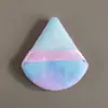 Esponja de Polvo Suelto de Doble Cara Triangular Flocada Transfronteriza Esponja de Maquillaje con Cojín de Aire Esponja de Polvo Denso Terciopelo de Cristal Súper Suave Esponja de Polvo Forma de Gota de Agua
