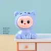 Figura de Oso de Peluche con Purpurina Fina Adorno de Escritorio Cultural Creativo Juguete de Moda Caja Sorpresa Bolsa Sorpresa Decoración de Regalo Decoración de Coche