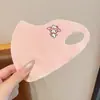 Mascarilla de Protección Solar de Verano para Niños Kuromi Bebé Seda de Hielo Transpirable Protección para Ojos Lavable Linda Mascarilla Facial para Niños y Niñas