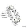 Anel Colorido de Aço Inoxidável com Zircônia Incrustada, Leve e de Luxo, Design de Nicho da Moda, Anel 18K para Mulheres, Atacado