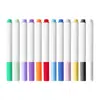 Pluma Líquida Pastel Borrable Transfronteriza, Fácil de Escribir y Borrar, Pluma para Vitrales, Pluma para Pizarra con Luz LED, Pluma Especial para Pizarra Fluorescente