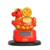 Nuevo Caballo Mecedor Creativo Estilo Chino Decoración de Oficina Adorno Zodiacal de Escritorio Regalo Año del Caballo Recuerdo de Año Nuevo