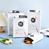 Em estoque para viagem saco de papel embalagem saco lanche corda embalagem de alimentos papel alumínio frango frito isolamento churrasco saco de papel alumínio personalização