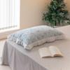 Par de fundas de almohada de algodón con volantes de conejito de tulipán individual para niña funda de almohada de algodón individual 48x74c