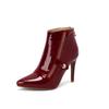 Botas de Mujer Europeas y Americanas Puntiagudas de Tacón Fino Otoño e Invierno Botines de Tacón Alto T627
