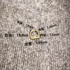Anillas D Sólidas de Latón Sin Costura al por Mayor, Hebillas D de Latón de Alta Calidad, Accesorios de Ferretería de Latón para Bolsos, Piezas para Manualidades, Artículos en Stock del Fabricante
