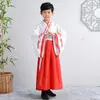 Hanfu meninas roupas chinesas meninos escrituras de três caracteres discípulos estilo antigo primavera e outono meninos estilo chinês traje antigo homens