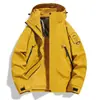 Modelo Nuevo Otoño/Invierno 2025 Unisex Chaqueta Polar 3 en 1 Grafeno Negro-Dorado con Forro Aislante