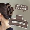 Grampo de cabelo quadrado de 10,5 cm, grampo de cabelo temperamento simples, grampo de cabelo temperamento simples, grampo de cabelo para meninas adultas, grampo de tubarão