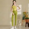 Top sin mangas con volante y diseño de encaje asimétrico, conjunto elegante de verano estilo coreano para mujer, ajustado, para yoga