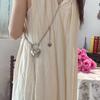 Bolso Pequeño en Forma de Corazón con Accesorios de Cadena, Bolso Pequeño Cruzado, Bolsita de Almacenamiento, Billetera, Monedero de Perlas, Monedero de Perlas