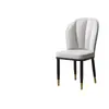 Cadeira de Jantar Nórdica para Uso Doméstico, Cadeira de Mesa de Jantar Moderna Simples de Luxo Leve, Cadeira de Maquiagem para Restaurante com Encosto, Banco de Lazer para Hotel
