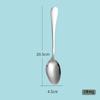 Talheres de Aço Inoxidável 1010 Talheres para Comida Ocidental Faca e Garfo Colher para Jantar Colher de Sopa Colher Colher para Misturar Café Colher de Sobremesa Faca e Garfo para Bife