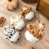 Chinelos de inverno 2026 para bebês, meninos e meninas, com estampas fofas de desenhos animados, com forro adicional de fleece para aquecimento, adequados para uso interno e feitos de algodão