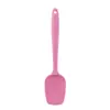 Espátula de silicona alimentaria en stock espátula T de silicona integrada espátula para hornear pasteles espátula herramienta cuchillo para mezclar