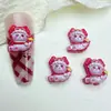 Muñecos de la Suerte de Año Nuevo Danza del León Festiva Dios de la Riqueza Decoración para Tablero de Coche y Salida de Aire Accesorios de Resina DIY