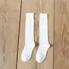 Meias Femininas de Terry para Panturrilha Cor Lisa Meias de Toalha Outono e Inverno Meias para Dormir Cinza Meias Altas Meias Quentes Engrossadas