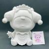 Muñeco de yeso de vinilo a prueba de caídas de celebridad de internet, muñeco de graffiti, blanco grande, para colorear a mano de niños, puesto de pintura, venta al por mayor