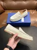Comercio Exterior Venta Caliente Zapatos de Pescador sin Cordones Parte Superior de Gamuza de Piel de Vaca Suela Suave Mocasines Transpirables Diarios para Hombre