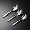 Shengjia Cuchara de Fondo Plano de Acero Inoxidable 304 410 Grande, Mediana y Pequeña Múltiples Especificaciones Pulida con Rueda de Tela Gruesa Cuchara para Correr de Restaurante