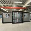 Casas Prefabricadas de Estructura de Acero, Fáciles de Transportar, Alojamiento Temporal, 20 Casas Expandibles de Doble Ala para Habitación