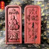 Nueve días Ying Yuan Trueno Puhua Tianzun Token Madera de Azufaifo Lei Decoración Lei Zu Artesanía de Talla en Madera