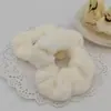 Scrunchies de Pelúcia para Outono e Inverno no Atacado, Acessórios de Cabelo Fofos da Moda para Meninas, Versátil e Fashion