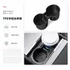 Adecuado para el Nuevo Modelo Y/3/Yl de Tesla, Portavasos Central de Control, Limitador de Vaso de Agua de TPE, Accesorios Interiores