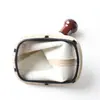 Cubierta de polvo para palanca de cambios de coche, cabeza de bola de palanca de cambios integrada, adecuada para Passat B5, cuero beige