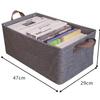 Caja de Almacenamiento de Ropa Catiónica con Tapa Tipo Cajón para el Hogar Gran Capacidad a Prueba de Polvo y Humedad Caja de Almacenamiento para Armario