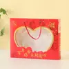 Ventas Directas de Fábrica Caja de Regalo Portátil de Doble Toalla Paquete de Dos Caja de Embalaje Portátil Regalo de Boda Regalo de Banquete de Cumpleaños Bienestar